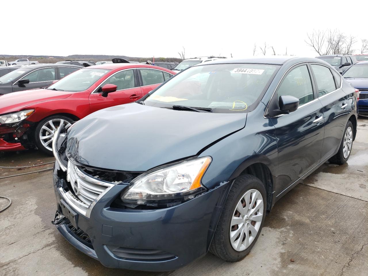Photo 2 from auction – 2014 NISSAN SENTRA S with VIN 3N1AB7AP0EY326867