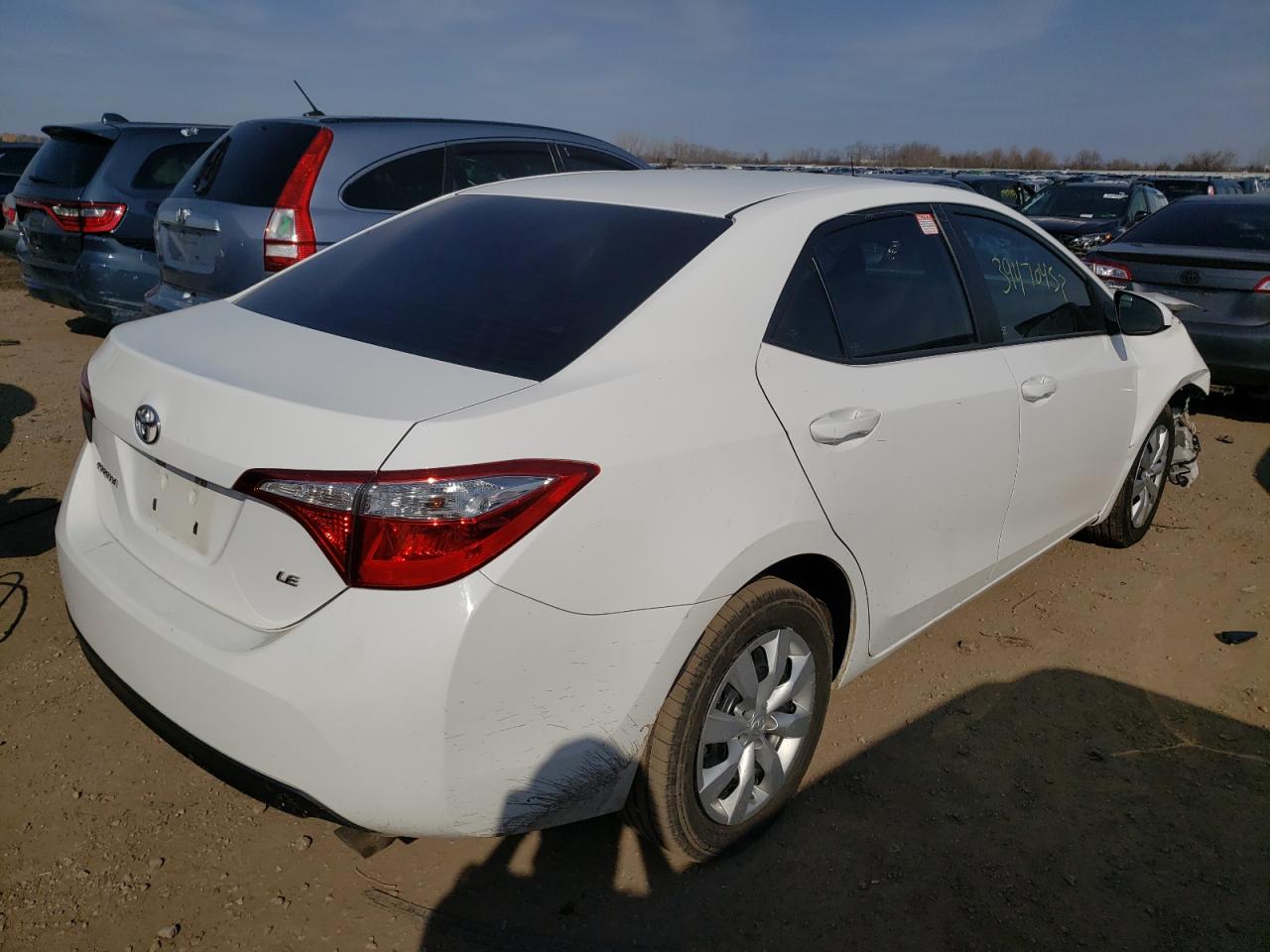 Photo 4 from auction – 2016 TOYOTA COROLLA L with VIN 5YFBURHE1GP544931