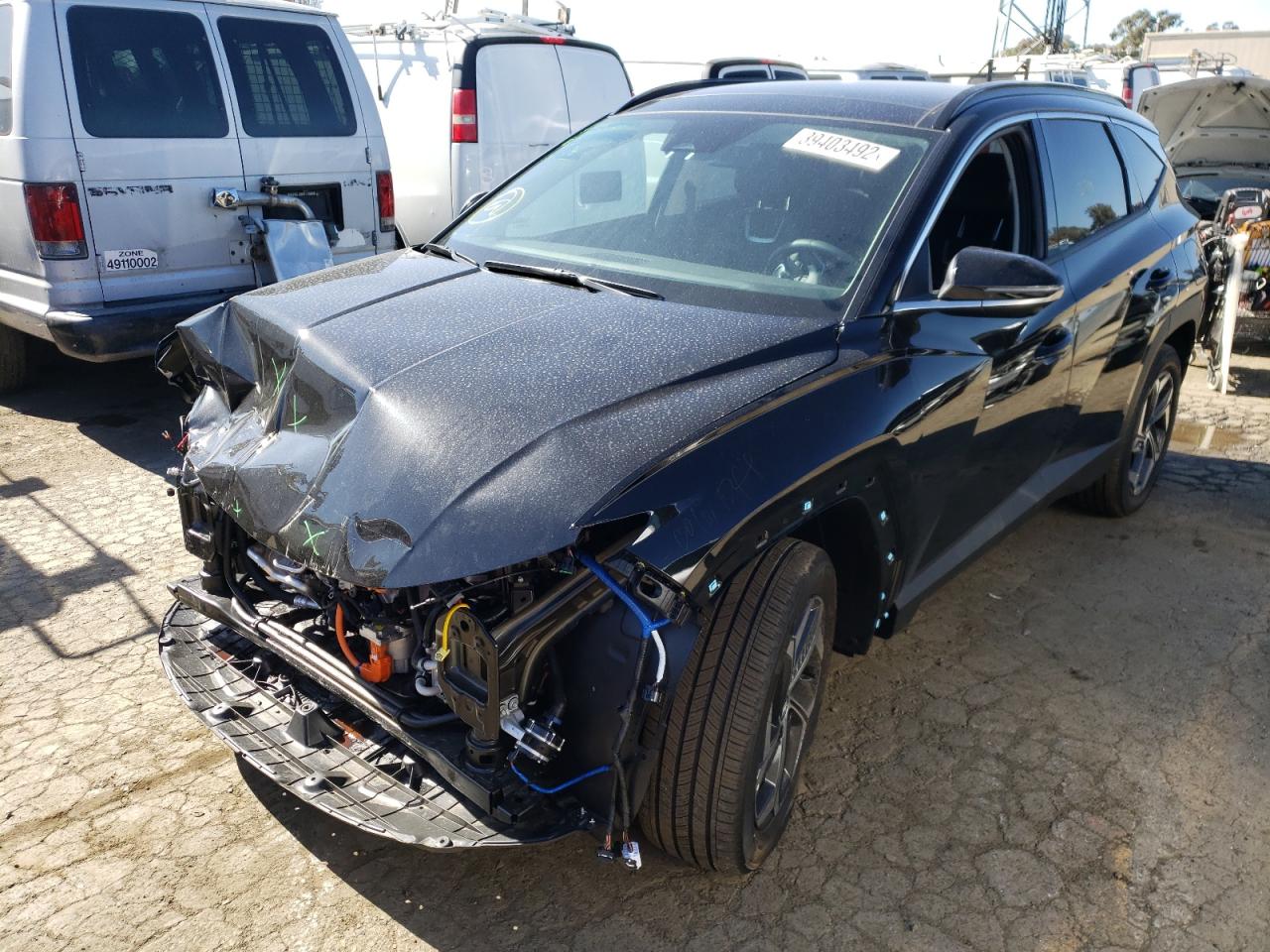 Photo 2 from auction – 2022 HYUNDAI TUCSON with VIN KM8JFDA20NU047017
