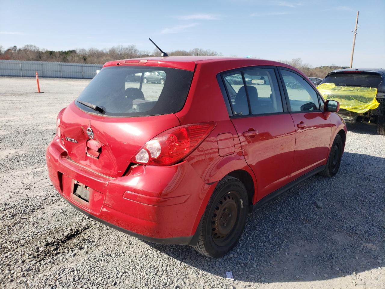 Photo 4 from auction – 2008 NISSAN VERSA S with VIN 3N1BC13EX8L460152