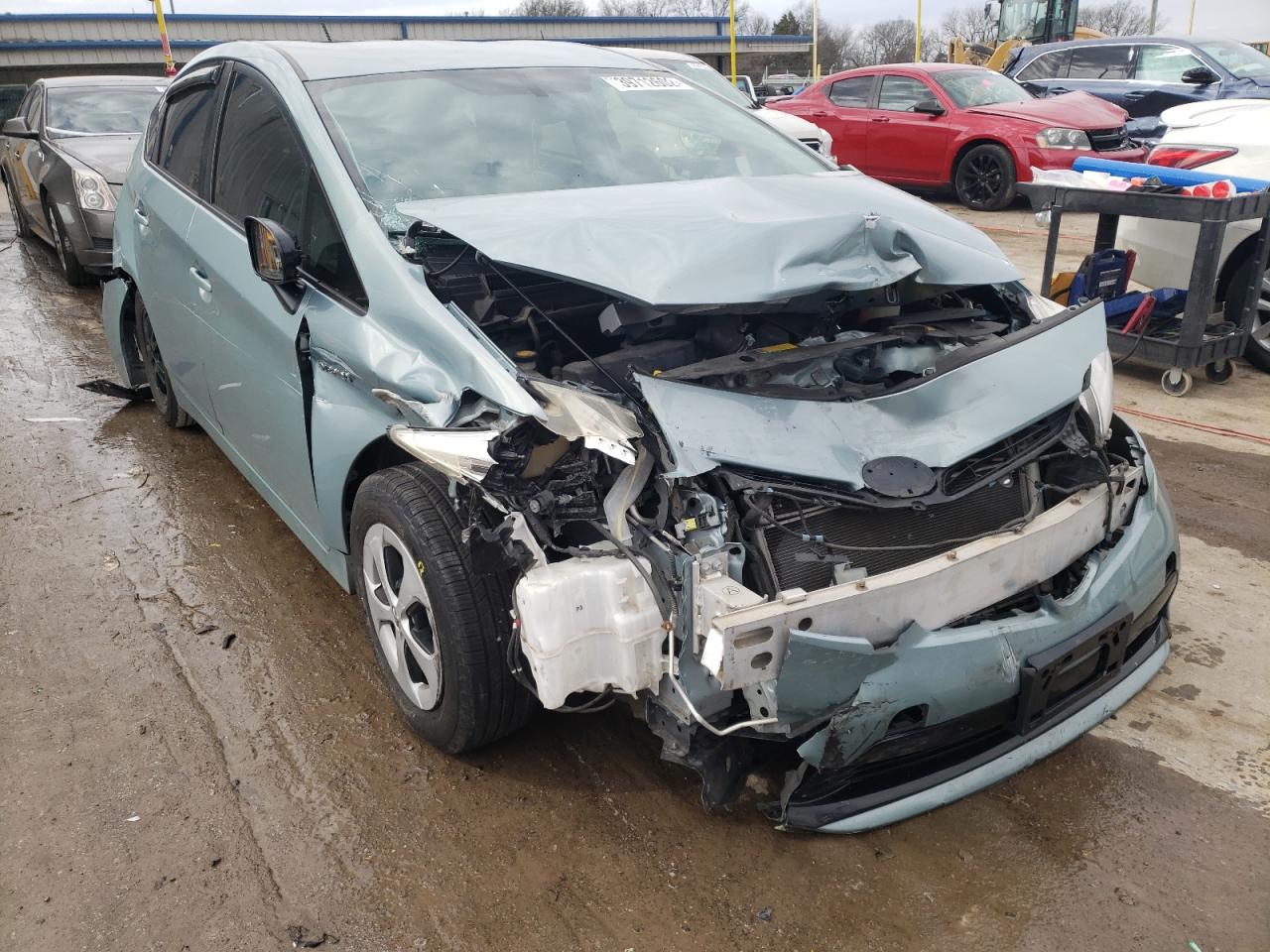 TOYOTA PRIUS 2012 with VIN JTDKN3DU1C5395337 - Photo from auction