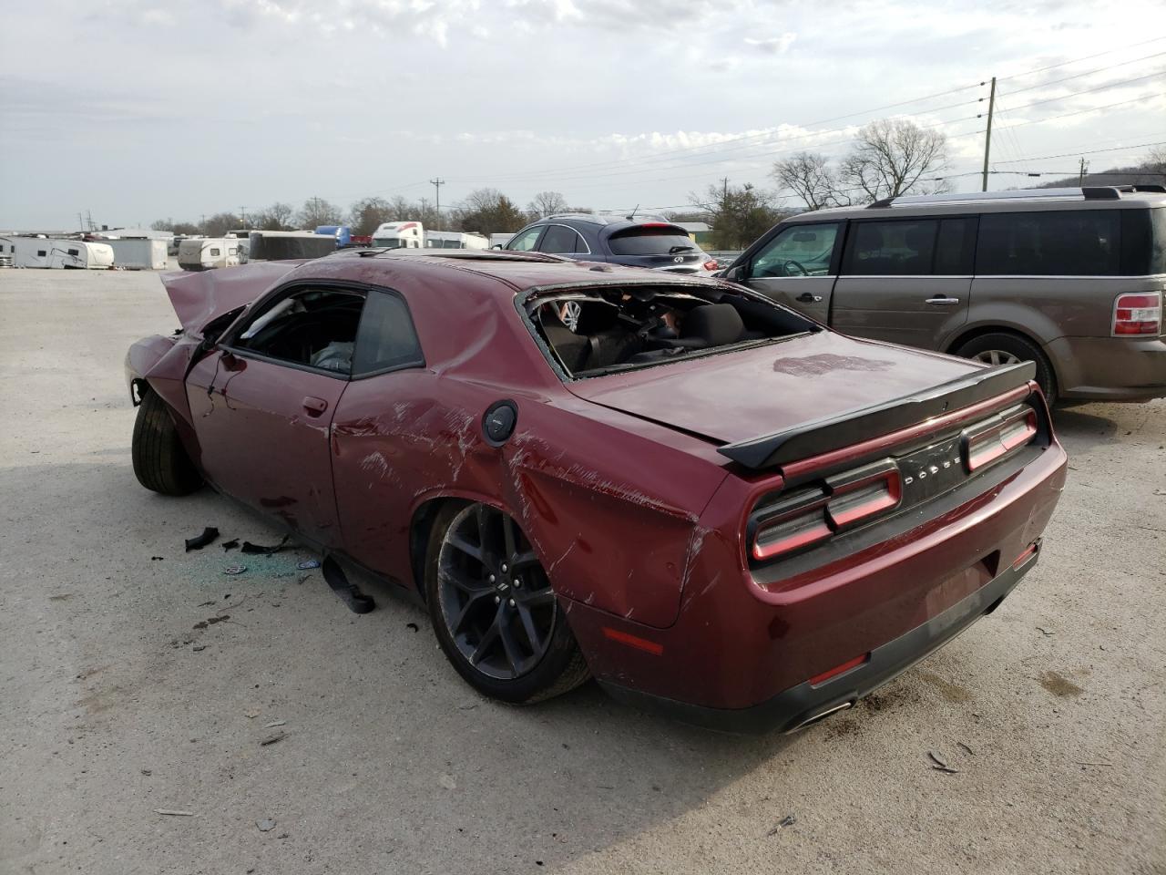Photo 3 from auction – 2019 DODGE CHALLENGER with VIN 2C3CDZAG5KH545549
