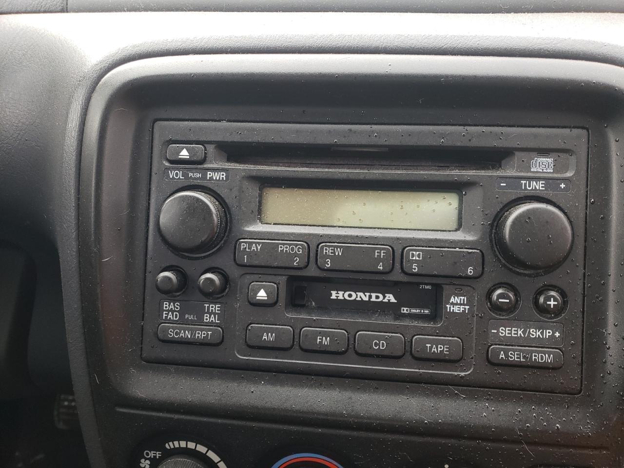 Photo 9 from auction – 2000 HONDA CR-V SE with VIN JHLRD1872YS017730