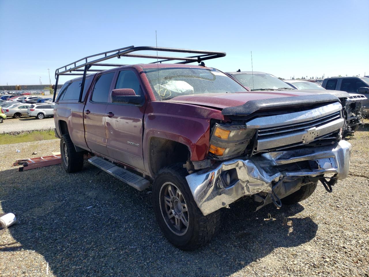 CHEVROLET SILVERADO 2015 with VIN 1GC1KVEG1FF527200 - Photo from auction