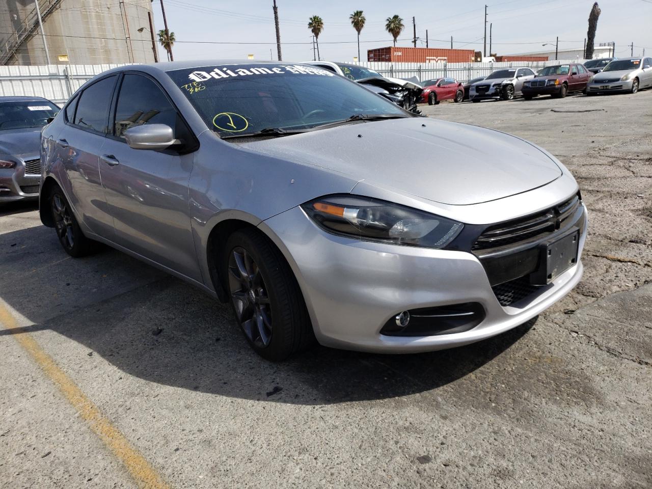 DODGE DART SE 2015 with VIN 1C3CDFAA2FD310703 - Photo from auction