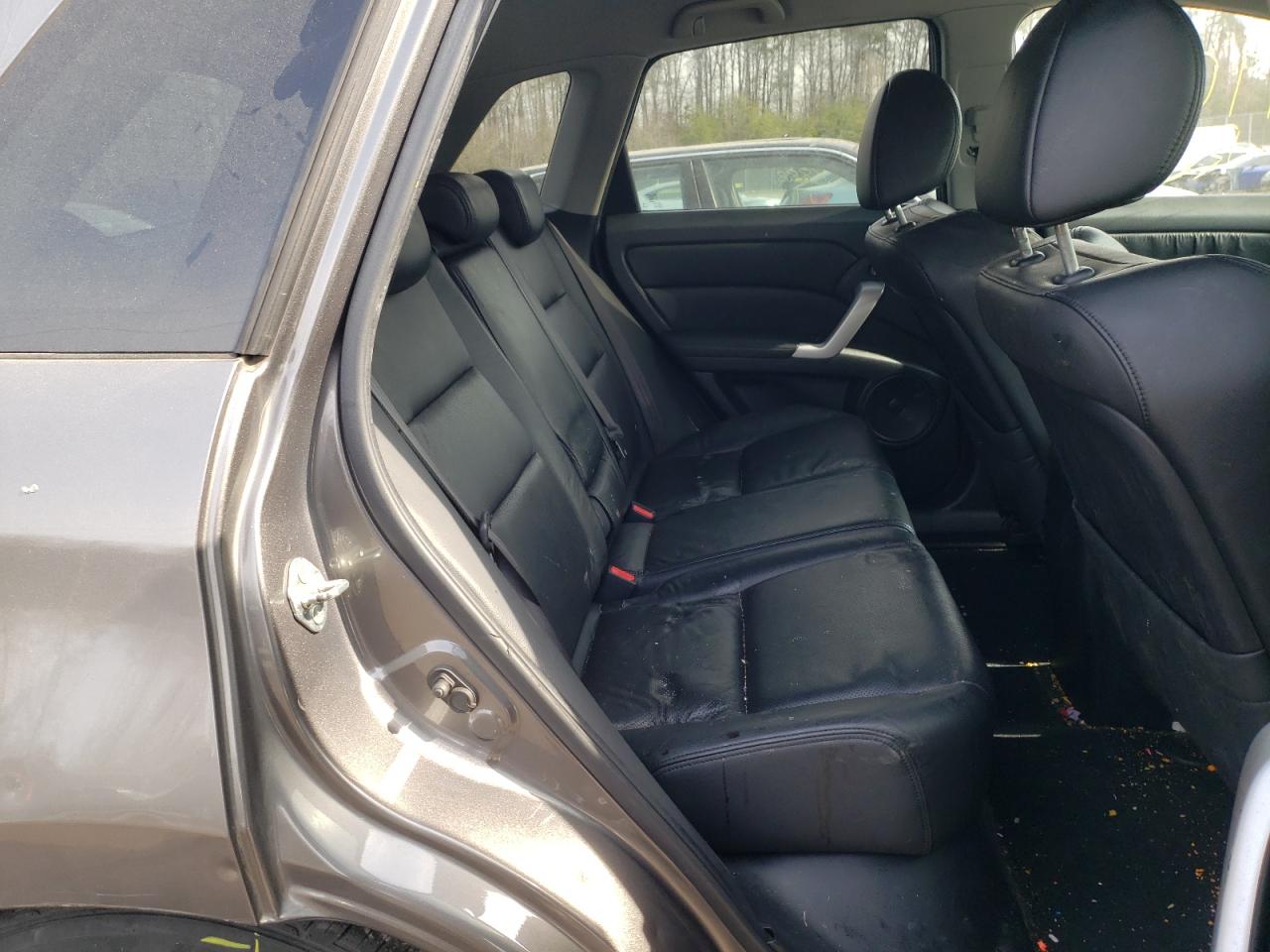 Photo 6 from auction – 2007 ACURA RDX TECHNO with VIN 5J8TB18517A018011