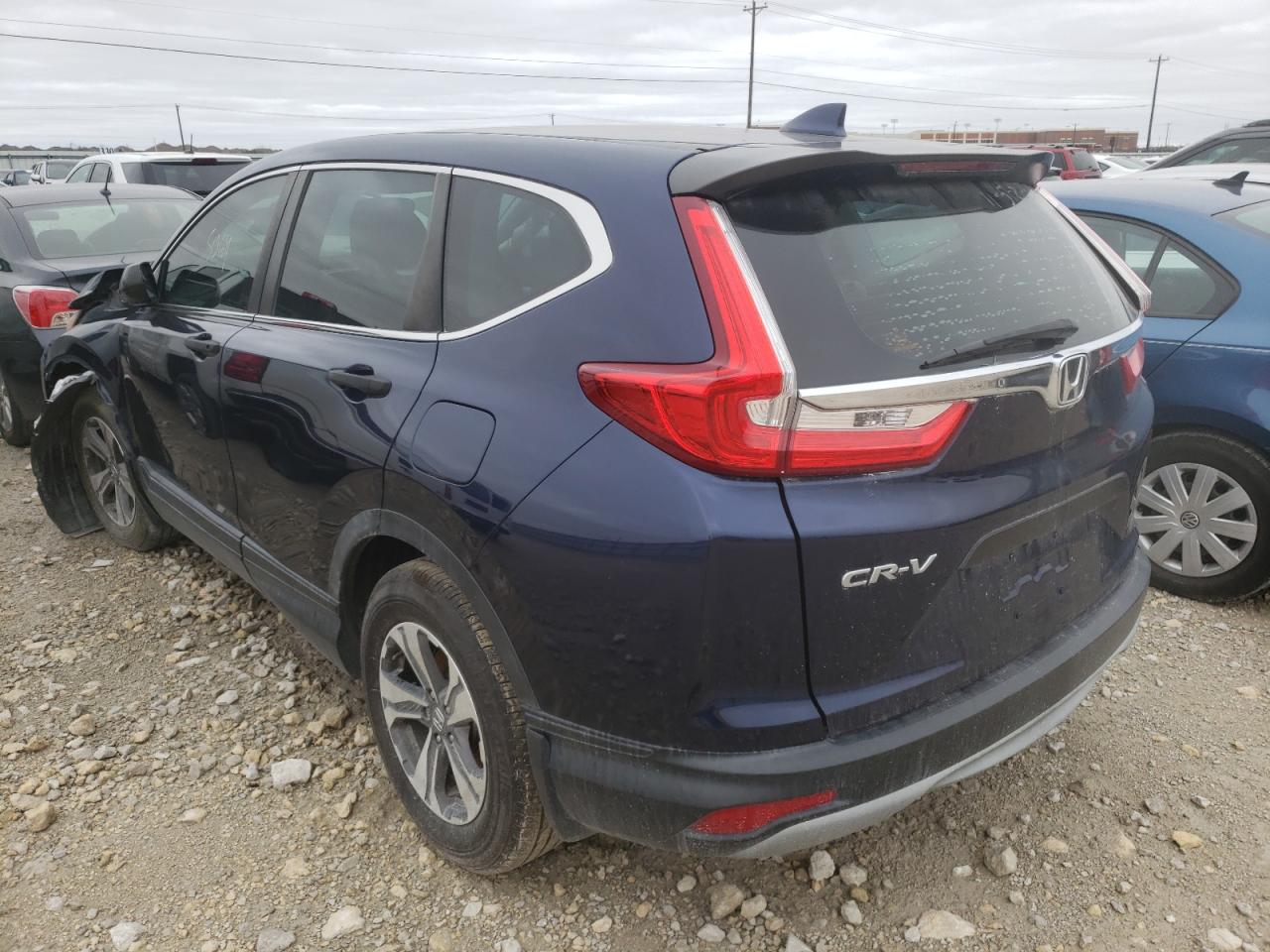 Photo 3 from auction – 2017 HONDA CR-V LX with VIN 7FARW5H33HE001971