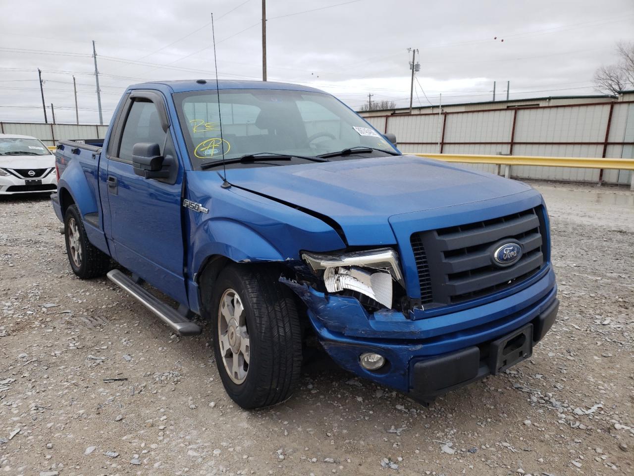 FORD F150 2009 with VIN 1FTRF02W09KC75747 - Photo from auction