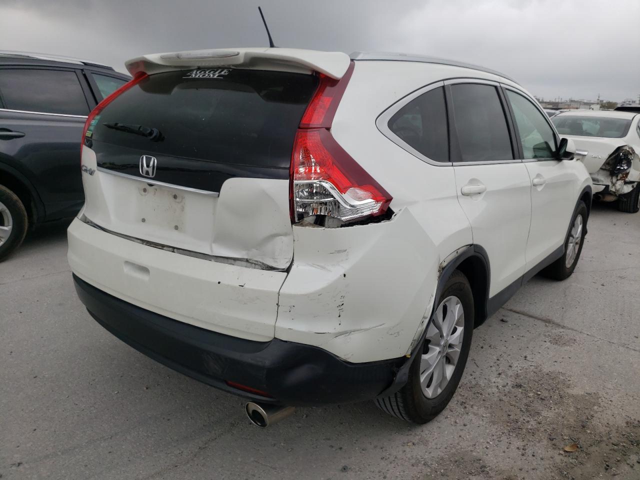 Photo 4 from auction – 2013 HONDA CR-V EXL with VIN 5J6RM3H71DL015166