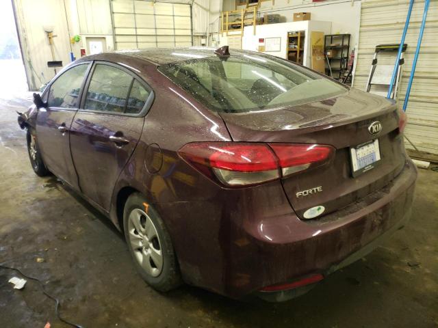 Photo 3 from auction – 2018 KIA FORTE LX with VIN 3KPFK4A70JE276291