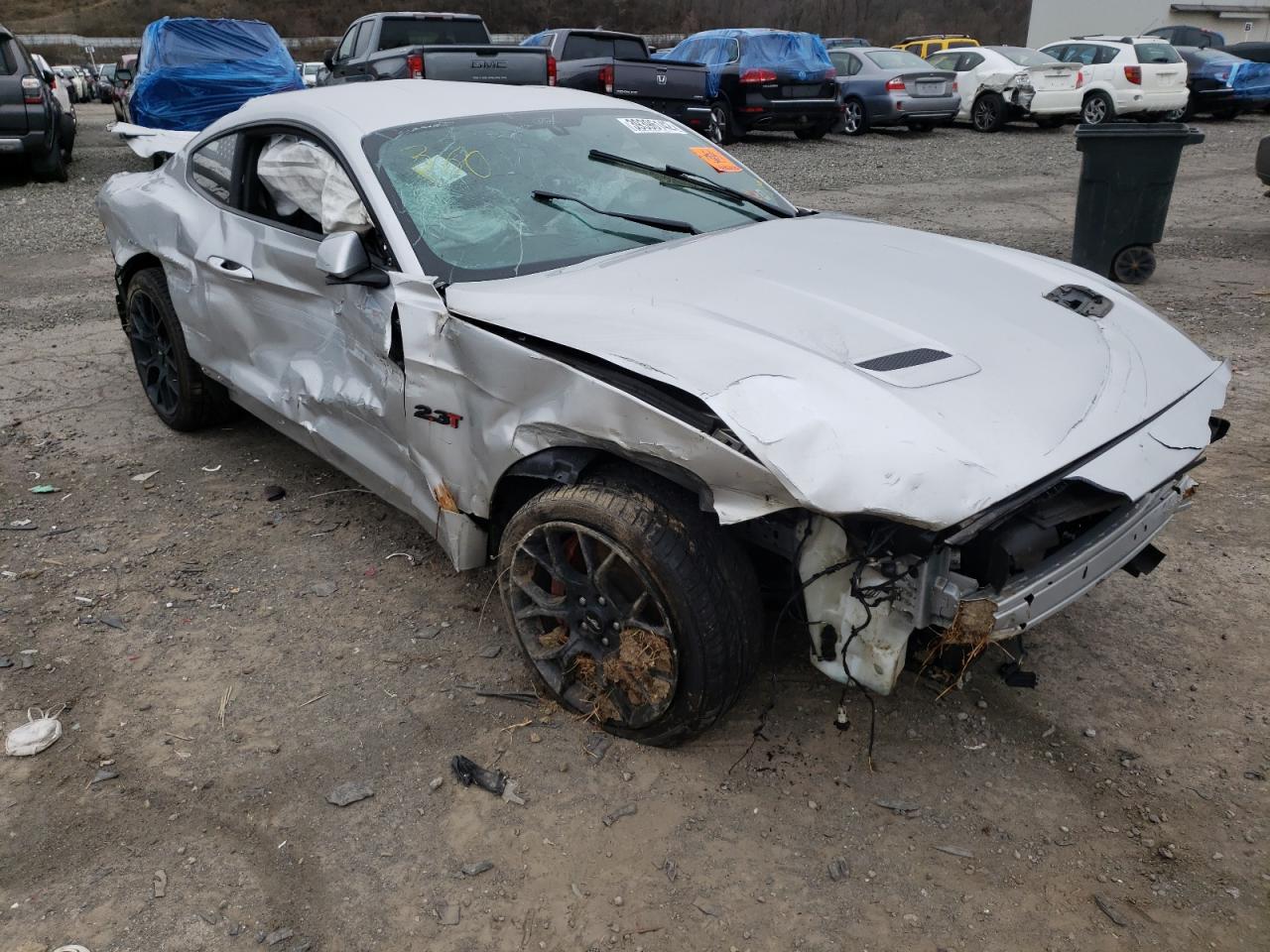 FORD MUSTANG 2019 with VIN 1FA6P8TH1K5168005 - Photo from auction