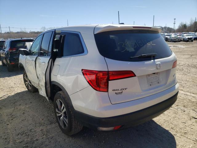 Photo 3 from auction – 2017 HONDA PILOT EXL with VIN 5FNYF6H54HB084955