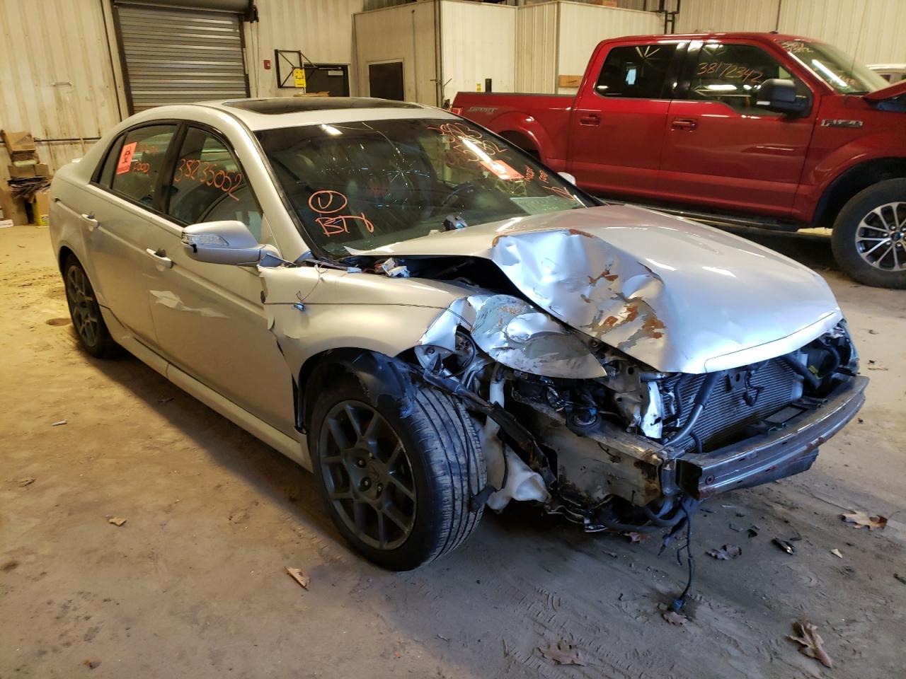 ACURA TL TYPE S 2007 with VIN 19UUA76557A019529 - Photo from auction
