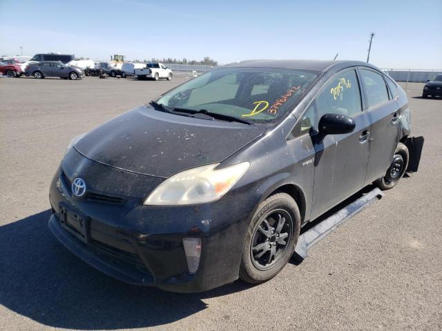 Photo 2 from auction – 2013 TOYOTA PRIUS with VIN JTDKN3DU8D5574802