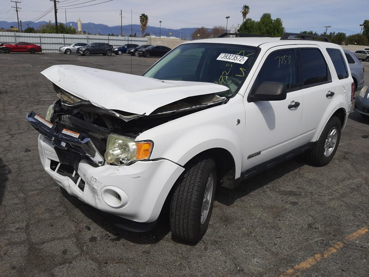 Photo 2 from auction – 2008 FORD ESCAPE HEV with VIN 1FMCU49H38KB03832