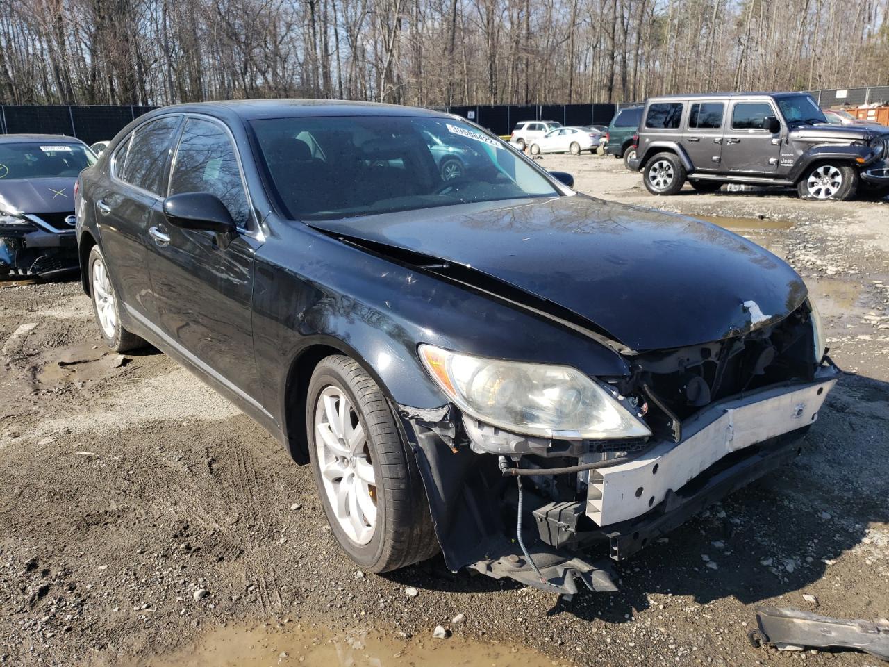 LEXUS LS 460 2007 with VIN JTHBL46F475017835 - Photo from auction