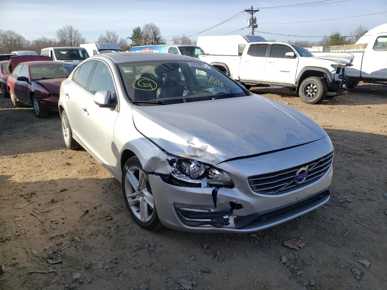 VOLVO S60 PREMIE 2015 with VIN YV1612TK5F1357221 - Photo from auction