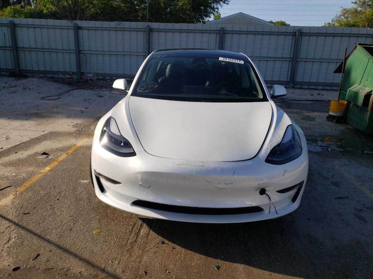 Photo 7 from auction – 2021 TESLA MODEL 3 with VIN 5YJ3E1ECXMF991058