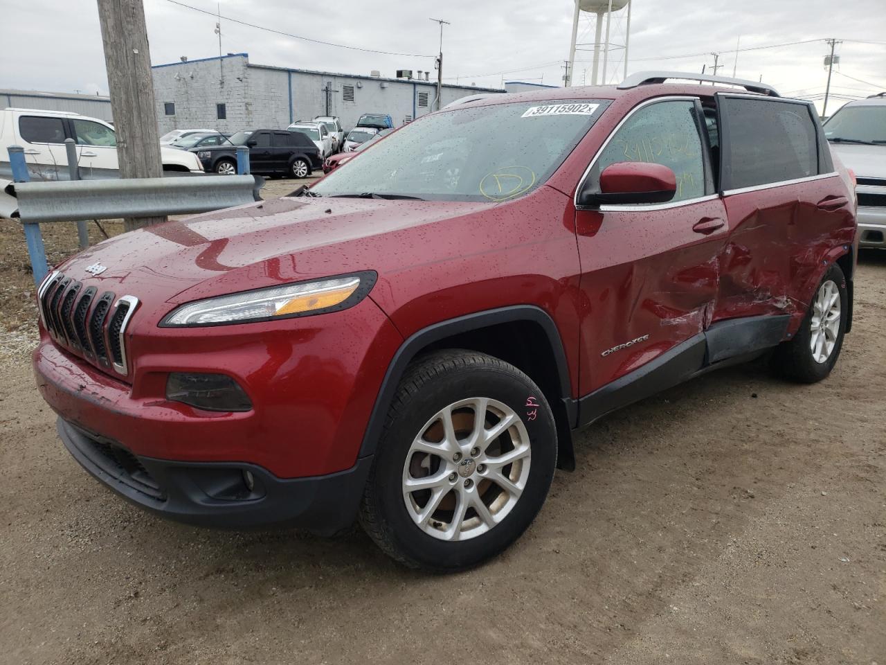 Photo 2 from auction – 2016 JEEP CHEROKEE with VIN 1C4PJMCB4GW373727