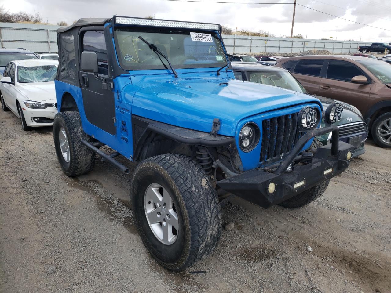 JEEP WRANGLER / 2000 con VIN 1J4FA49S9YP796926 - Foto de la subasta