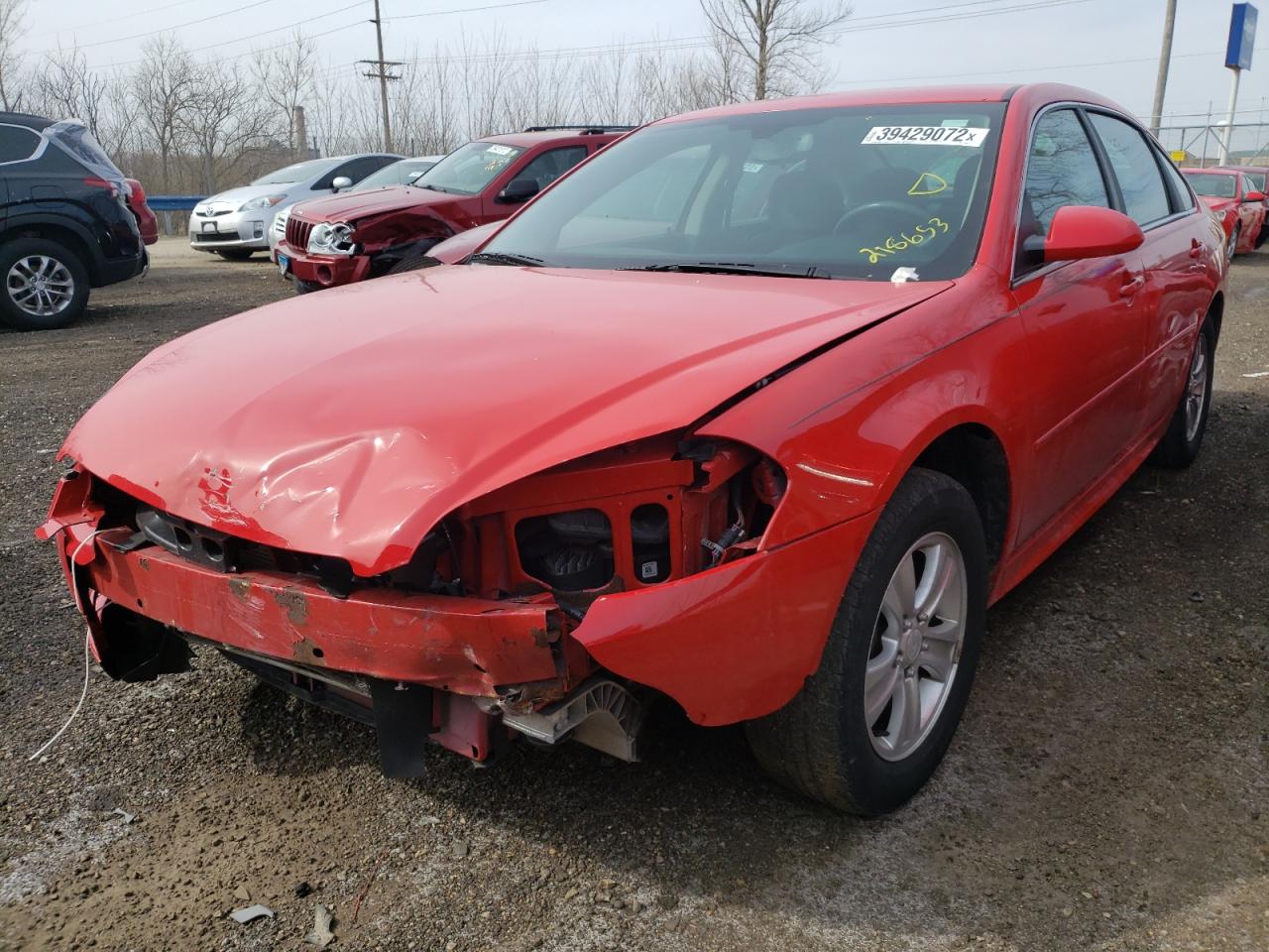 Photo 2 from auction – 2012 CHEVROLET IMPALA LS with VIN 2G1WF5E31C1218653