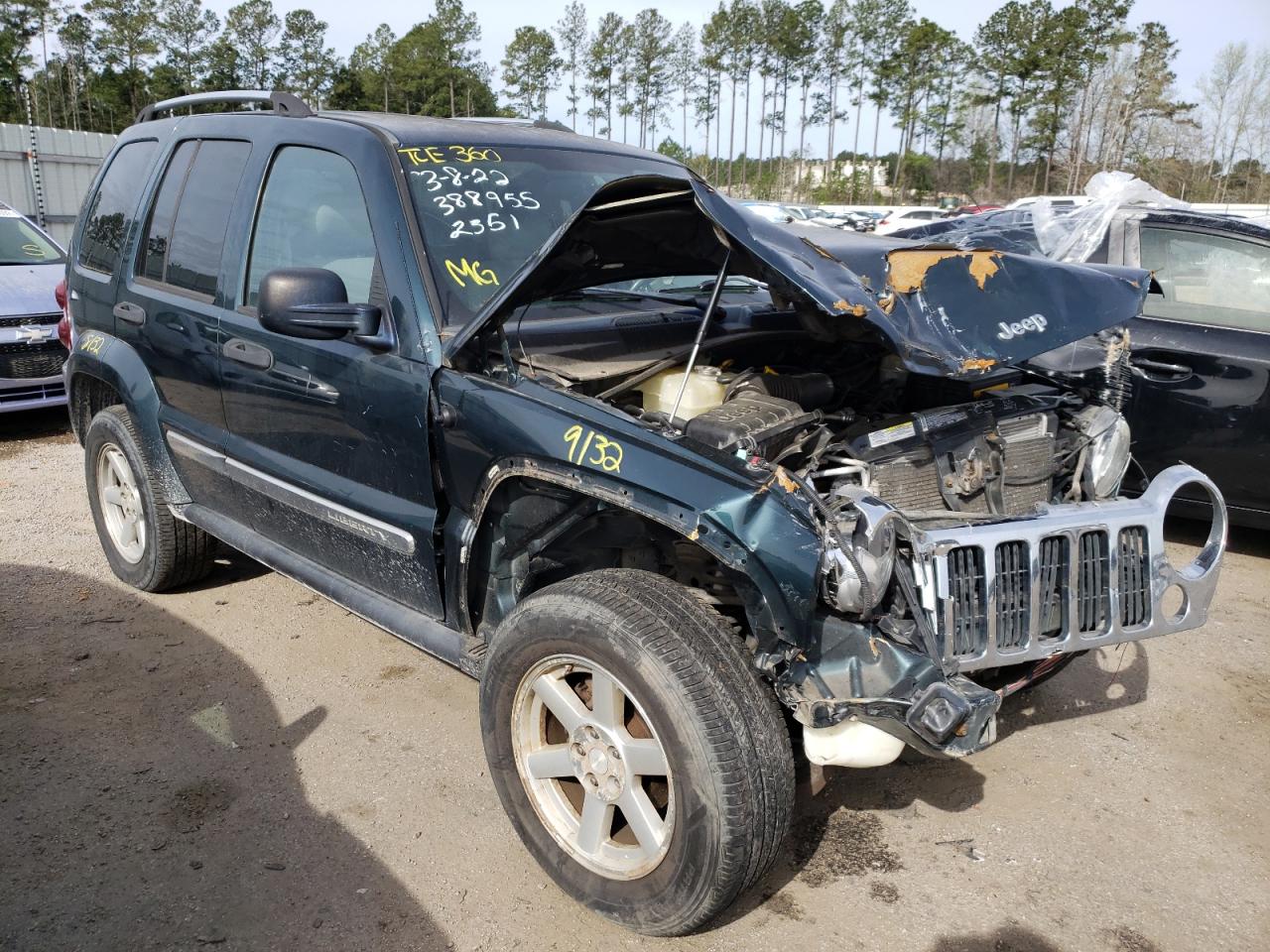 Photo 1 from auction – 2005 JEEP LIBERTY with VIN 1J4GL58K55W572351