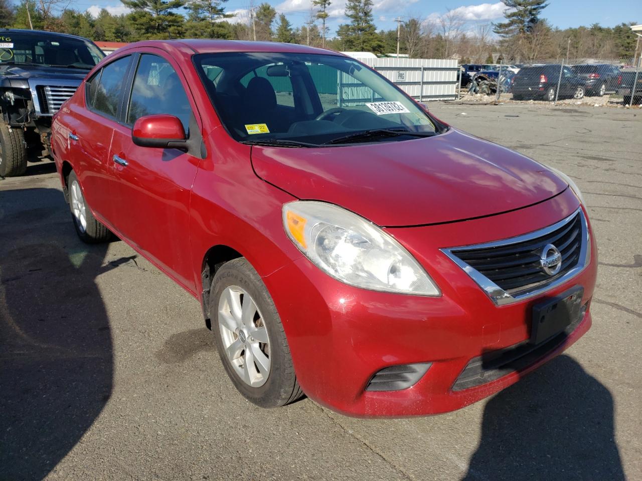 Photo 1 from auction – 2012 NISSAN VERSA S with VIN 3N1CN7AP0CL926279