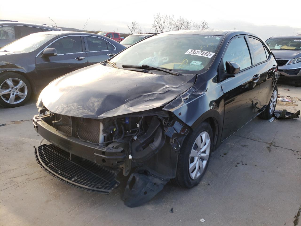 Photo 2 from auction – 2016 TOYOTA COROLLA L with VIN 5YFBURHE9GP487278