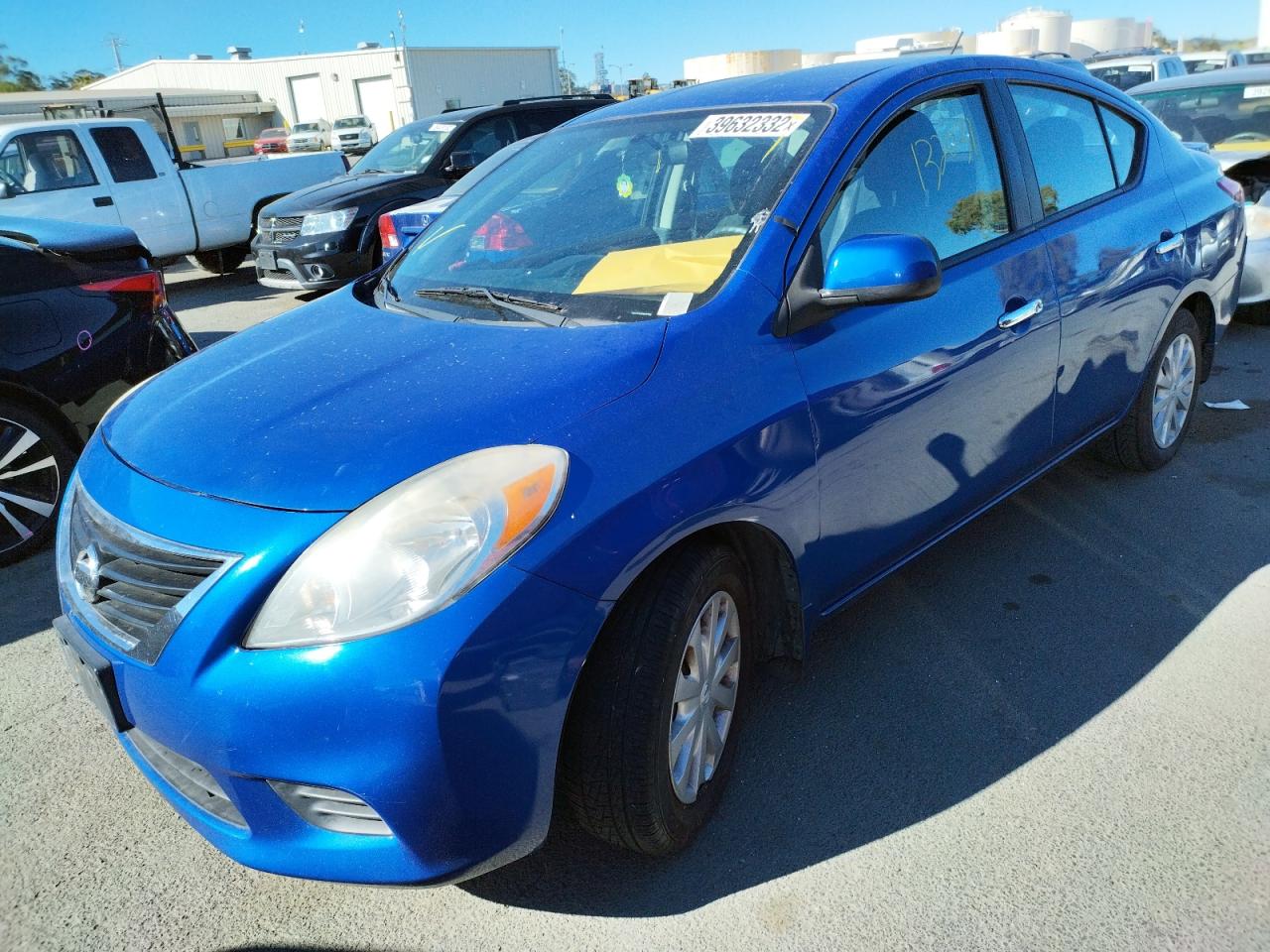 Photo 2 from auction – 2013 NISSAN VERSA S with VIN 3N1CN7AP0DL877005