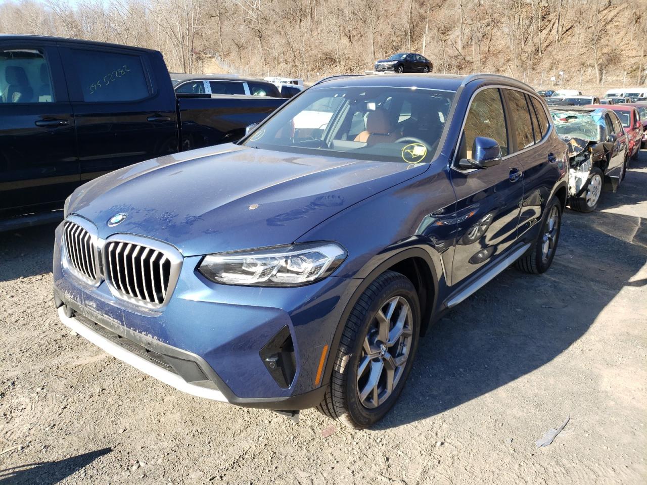 Photo 2 from auction – 2022 BMW X3 XDRIVE3 with VIN 5UX53DP04N9K93798