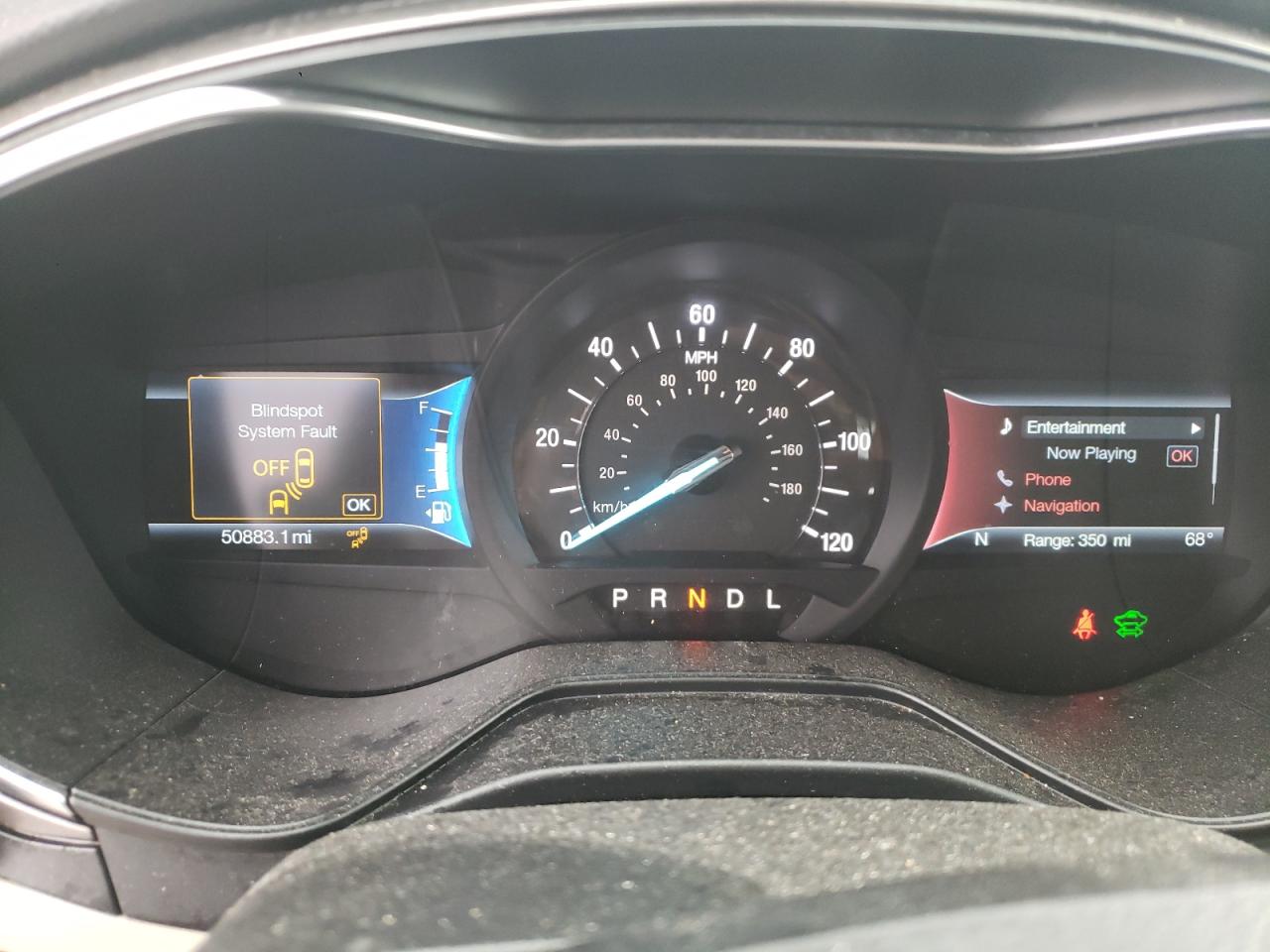 Photo 8 from auction – 2019 FORD FUSION SE with VIN 3FA6P0LU0KR204553