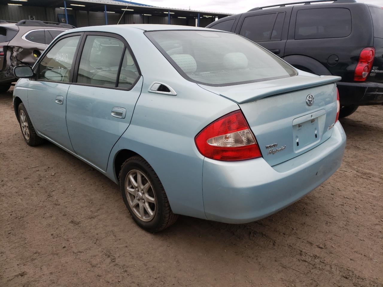 Photo 3 from auction – 2002 TOYOTA PRIUS with VIN JT2BK18U520050467