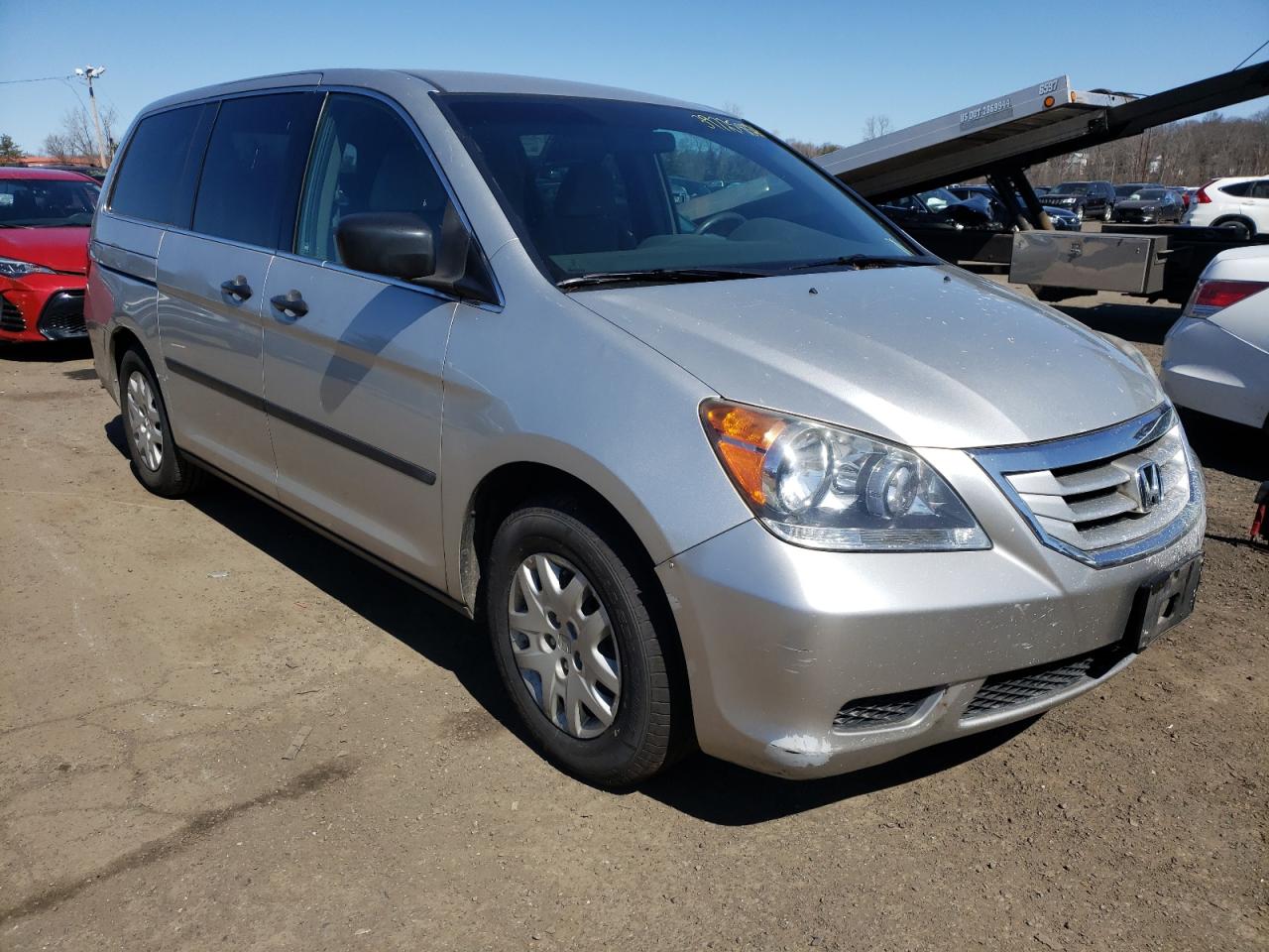 HONDA ODYSSEY LX 2009 with VIN 5FNRL38229B004829 - Photo from auction
