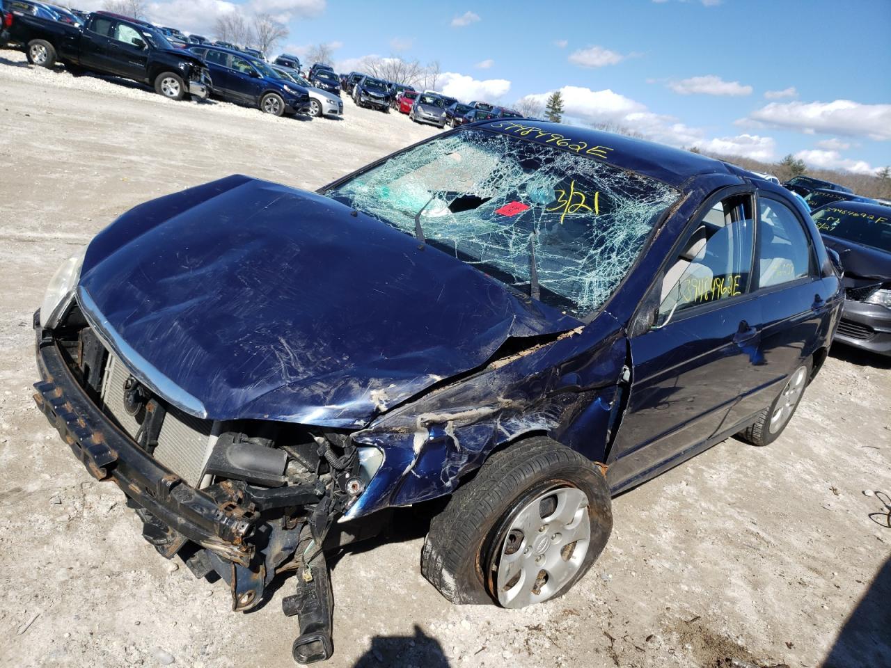 Photo 9 from auction – 2008 KIA SPECTRA EX with VIN KNAFE122685577451