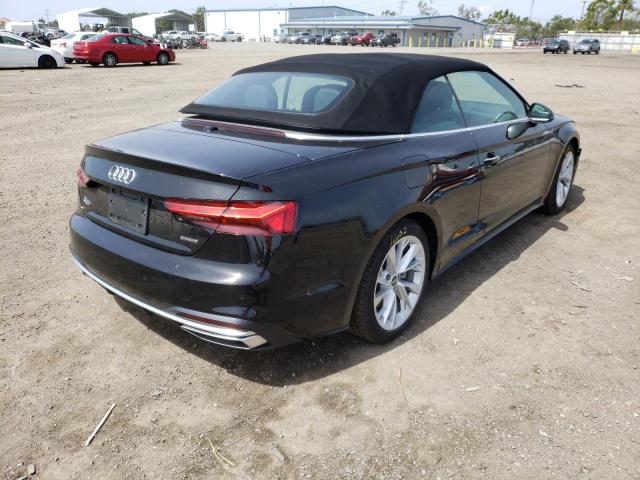 Photo 4 from auction – 2022 AUDI A5 with VIN WAUWAGF53NN000505