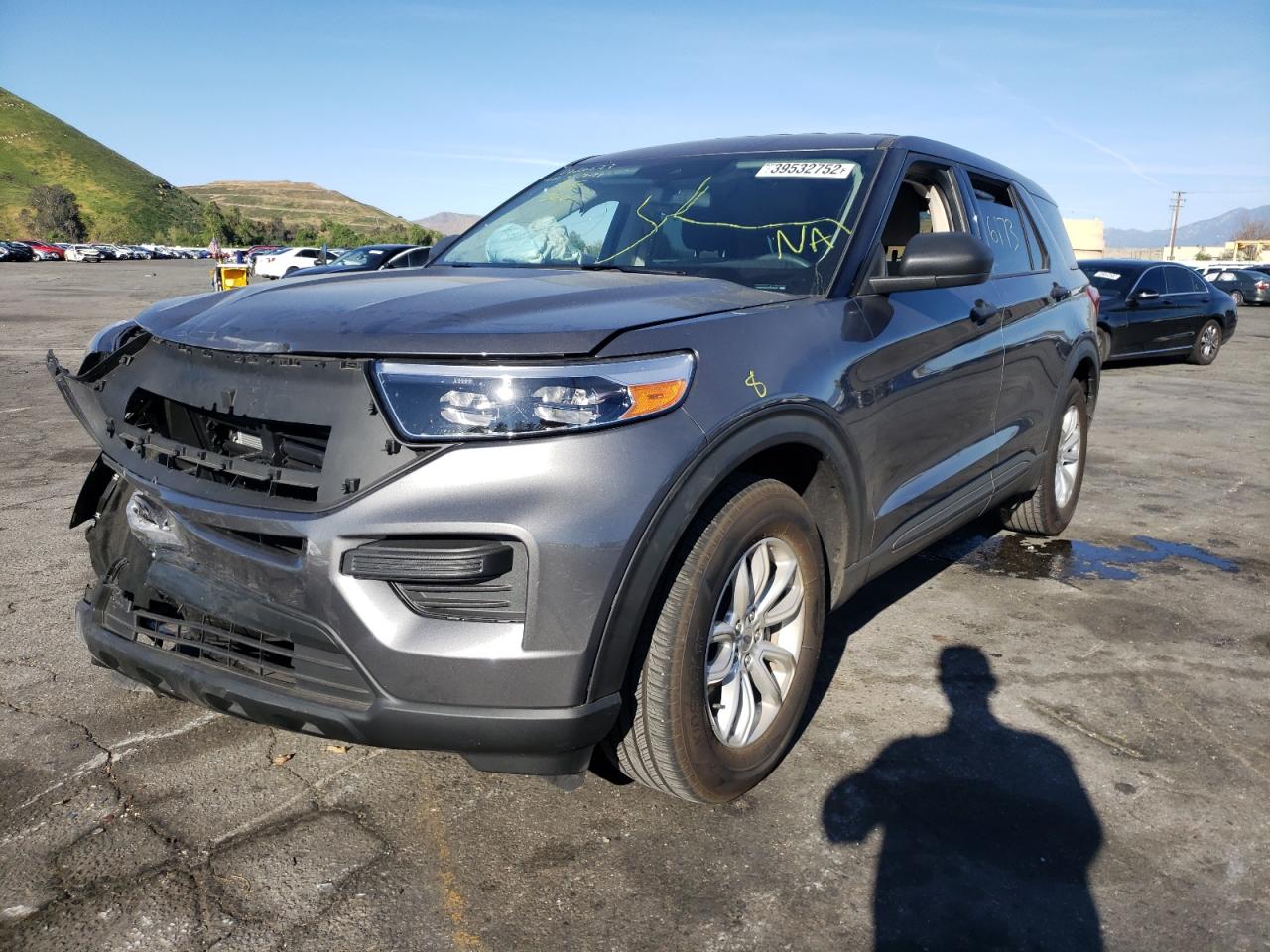 Photo 2 from auction – 2021 FORD EXPLORER with VIN 1FMSK7BH5MGC32567