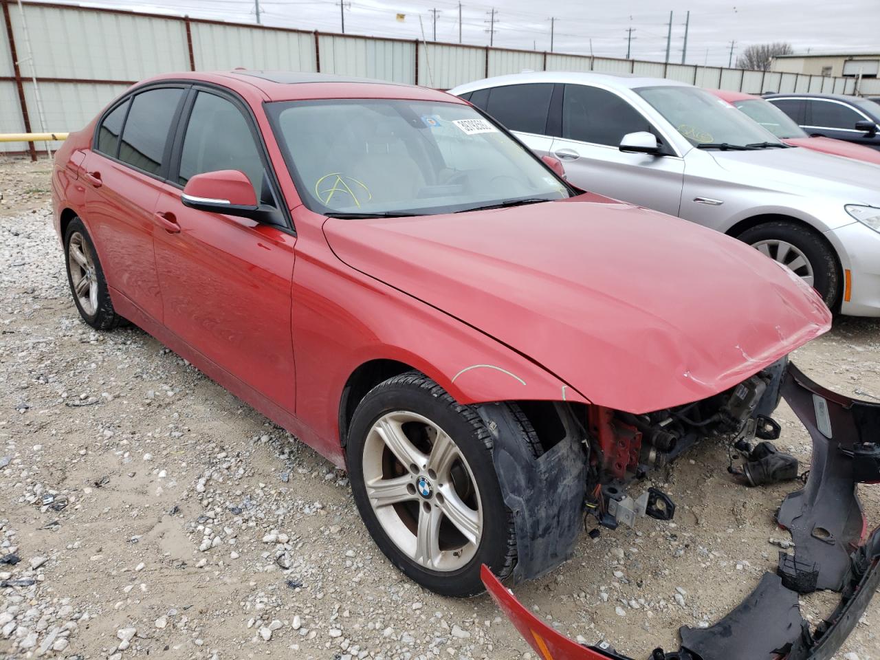 BMW 328 I 2014 with VIN WBA3A5C50EJ465262 - Photo from auction