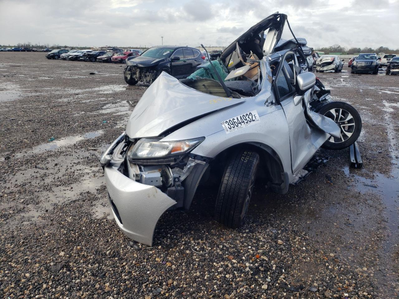 Zdjęcie 2 z aukcji – 2015 HONDA CIVIC EX z VIN 19XFB2F88FE018873