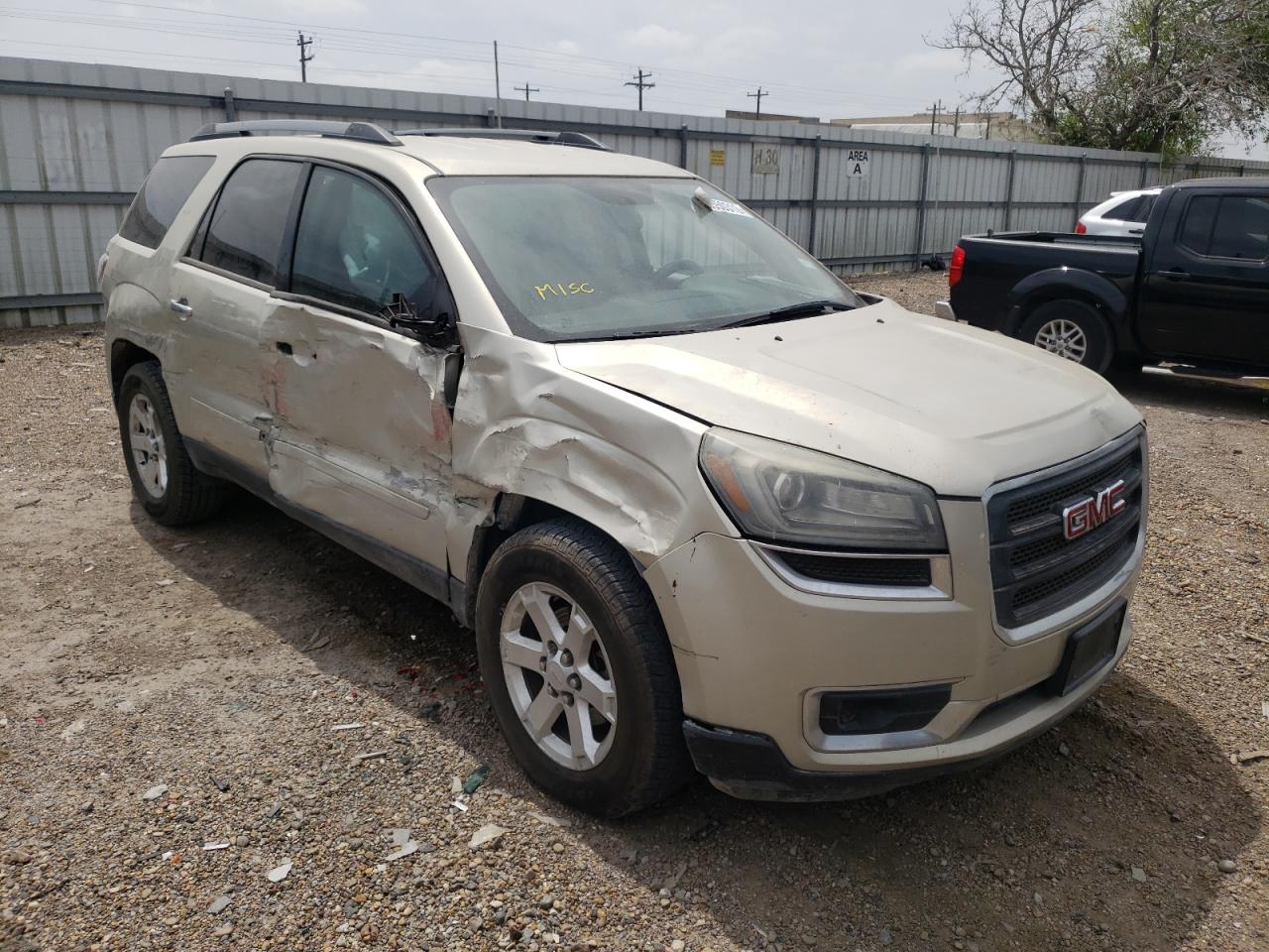 GMC ACADIA SLE 2014 with VIN 1GKKRNED6EJ336491 - Photo from auction