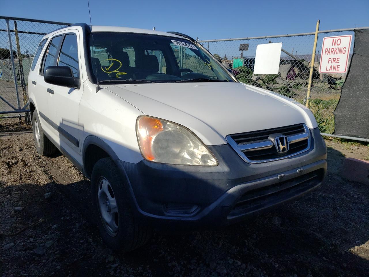 HONDA CR-V LX 2004 with VIN JHLRD68424C022188 - Photo from auction