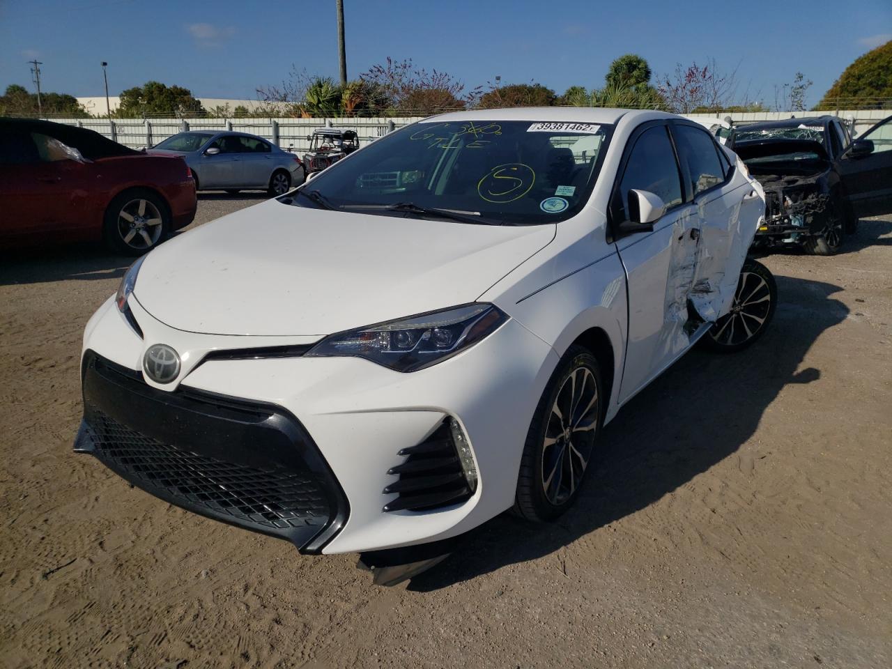 Photo 2 from auction – 2017 TOYOTA COROLLA with VIN 2T1BURHE1HC801880