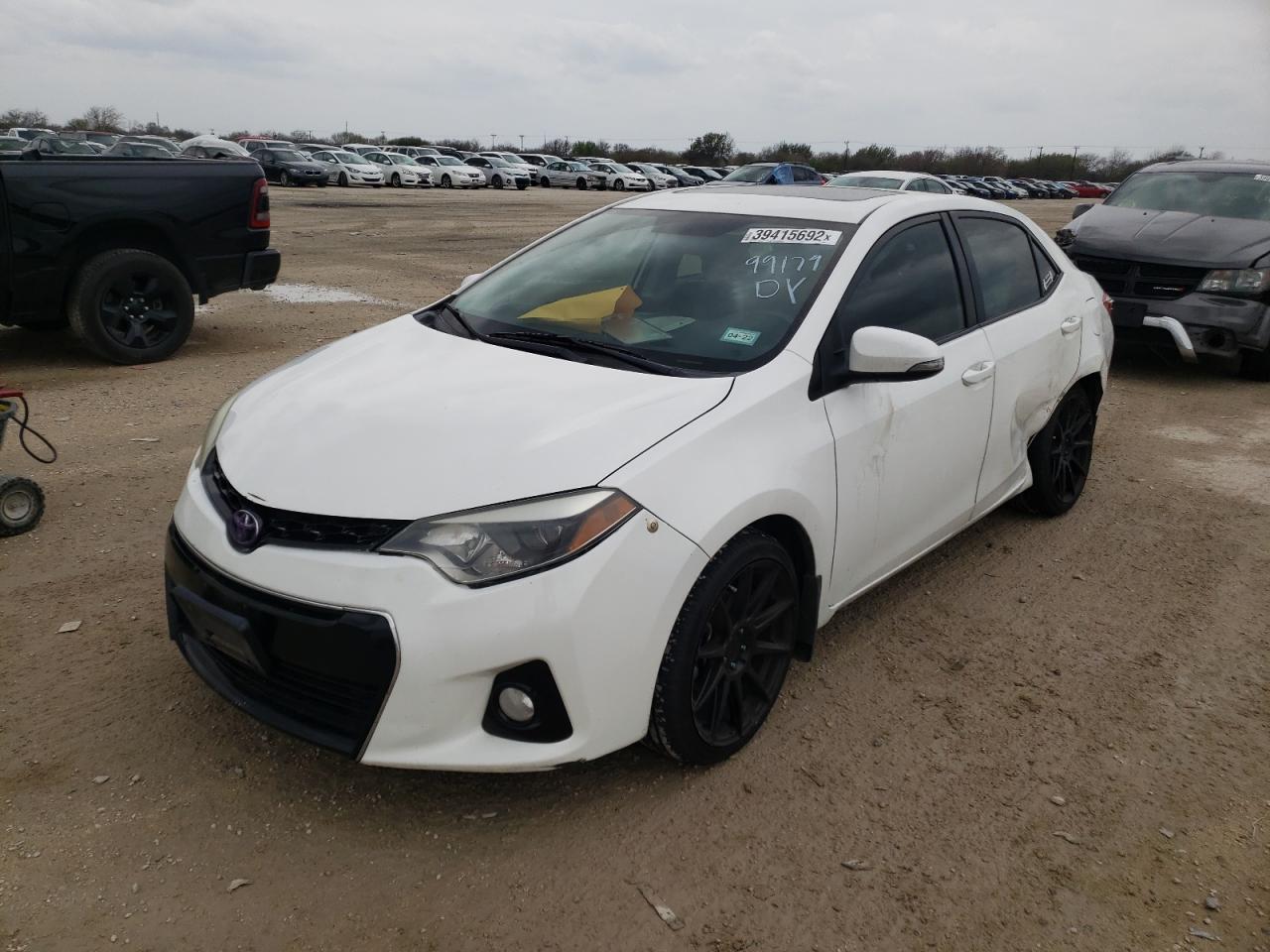 Photo 2 from auction – 2014 TOYOTA COROLLA L with VIN 5YFBURHE5EP014488