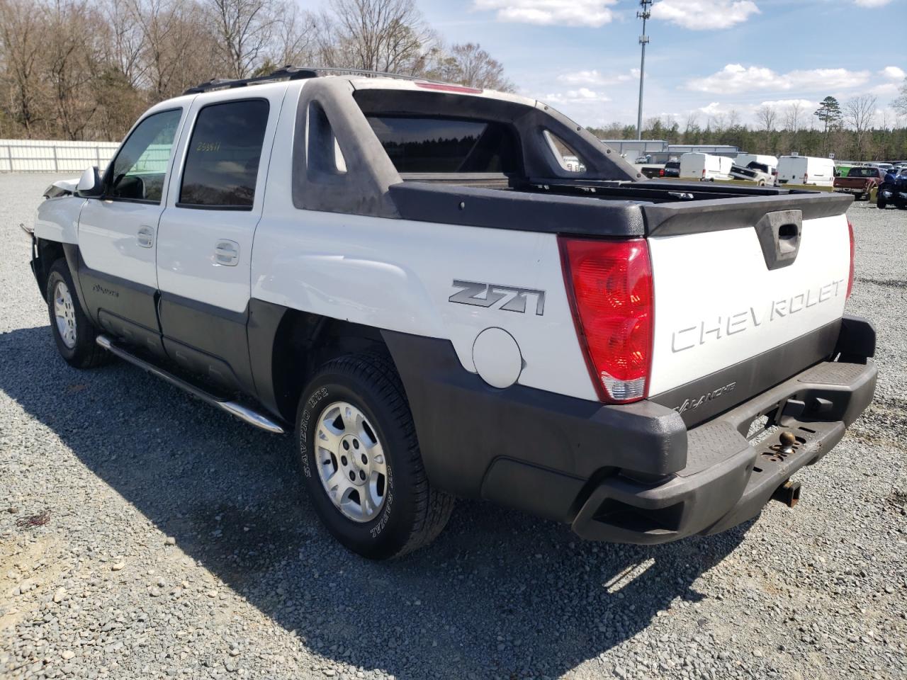 Photo 3 from auction – 2004 CHEVROLET AVALANCHE with VIN 3GNEK12TX4G192582