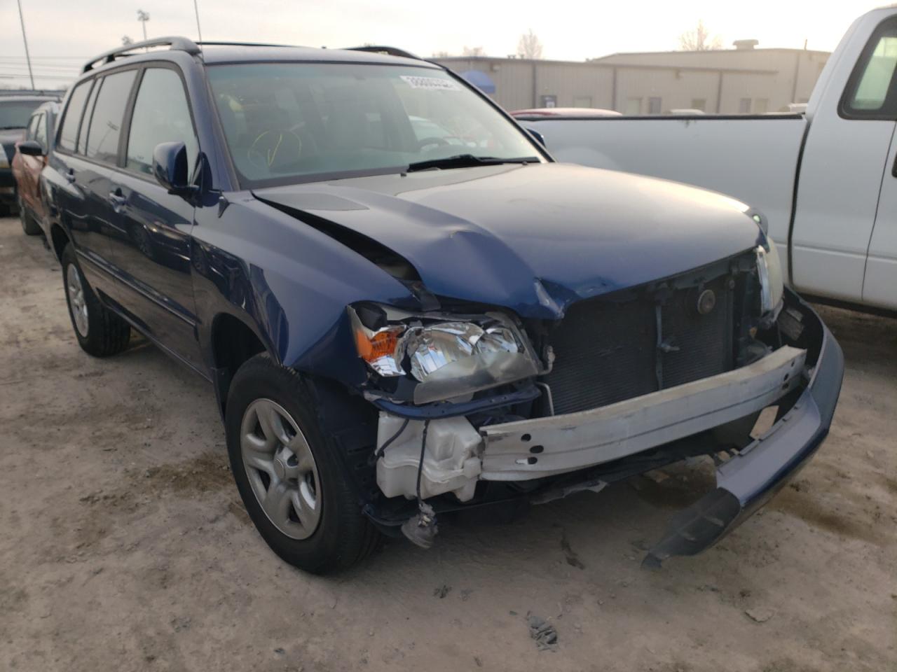 TOYOTA HIGHLANDER 2007 مع رقم تعريف المركبة JTEHD21A070046105 - صورة من المزاد