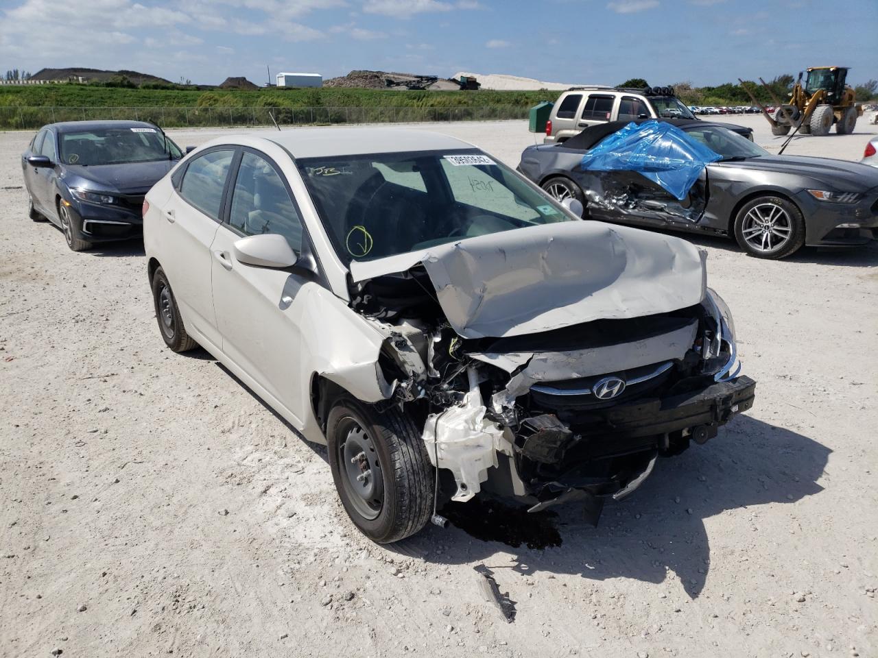 Photo 1 from auction – 2016 HYUNDAI ACCENT SE with VIN KMHCT4AE2GU987379