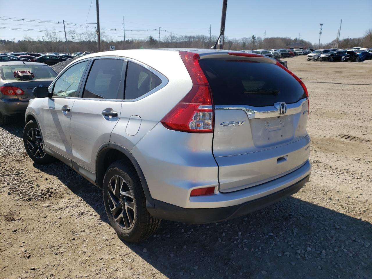 Photo 3 from auction – 2016 HONDA CR-V SE with VIN 5J6RM4H48GL055521