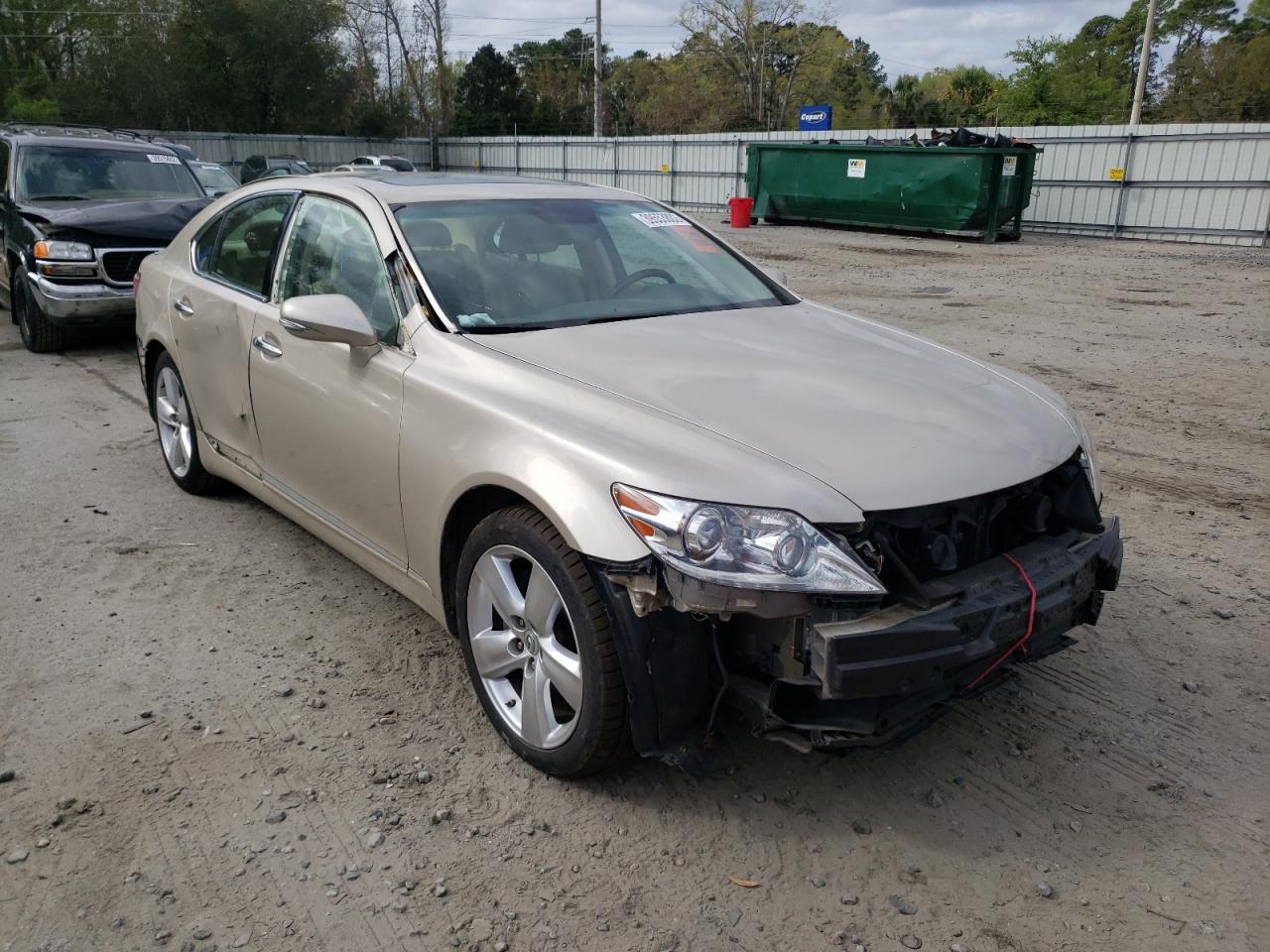 LEXUS LS 460 2010 with VIN JTHBL5EF4A5101460 - Photo from auction