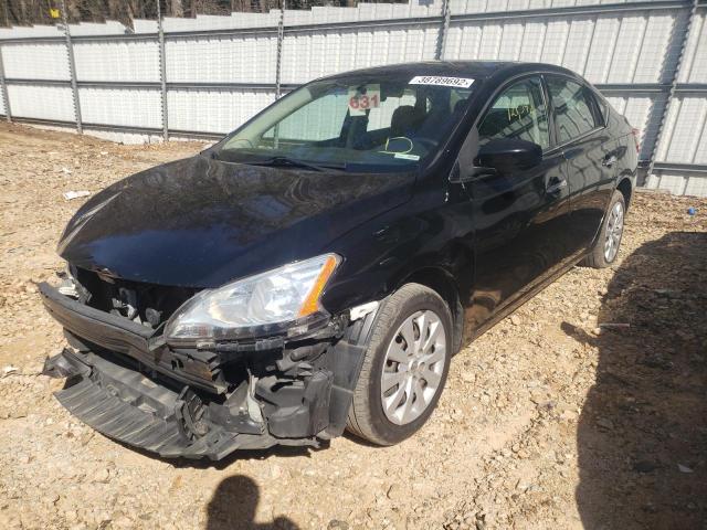 Photo 2 from auction – 2015 NISSAN SENTRA S with VIN 3N1AB7AP0FL686204