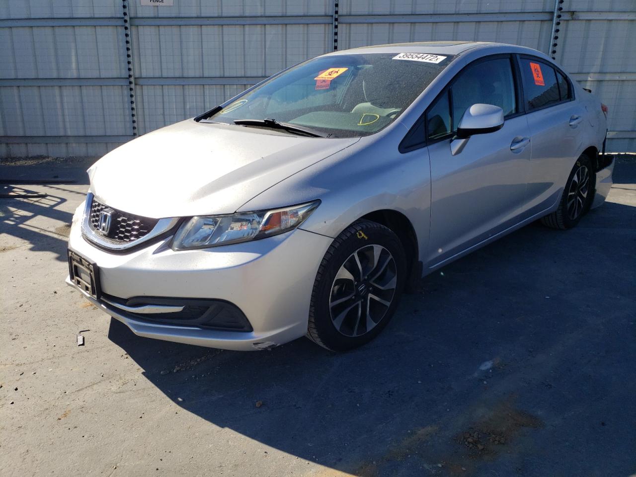 Photo 2 from auction – 2013 HONDA CIVIC EX with VIN 19XFB2F86DE211844