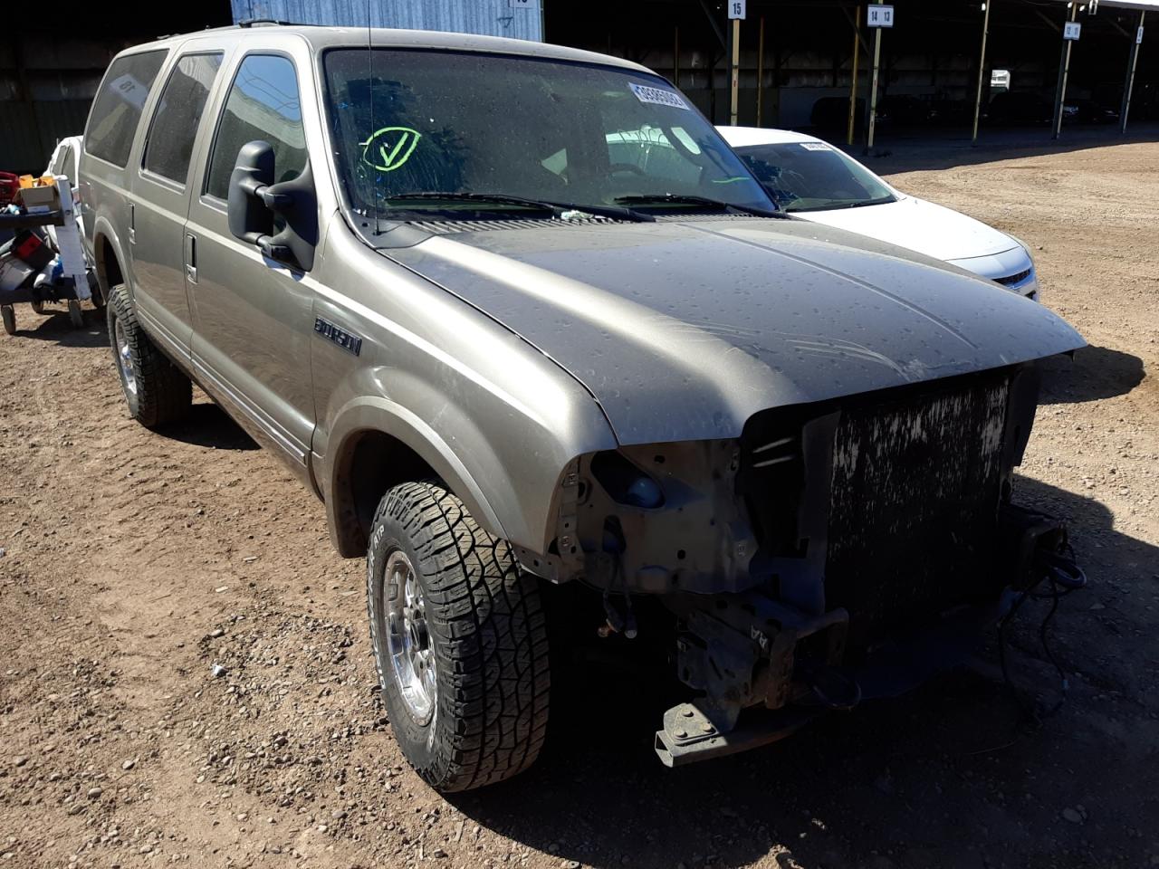 FORD EXCURSION 2003 with VIN 1FMSU43F23EA56741 - Photo from auction